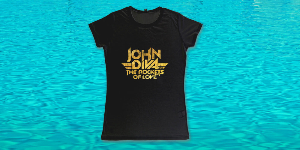  Girlie T-Shirt - logo gold, logo gold 