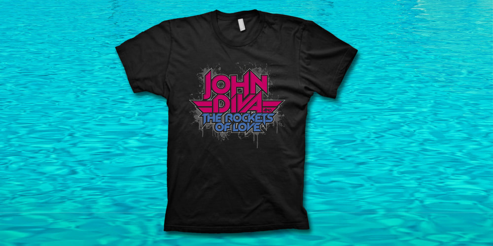  T-Shirt – logo pink / blue, pink / blue 