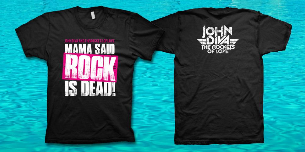  T-Shirt – MSRID, Mama Said Rock Is Dead 