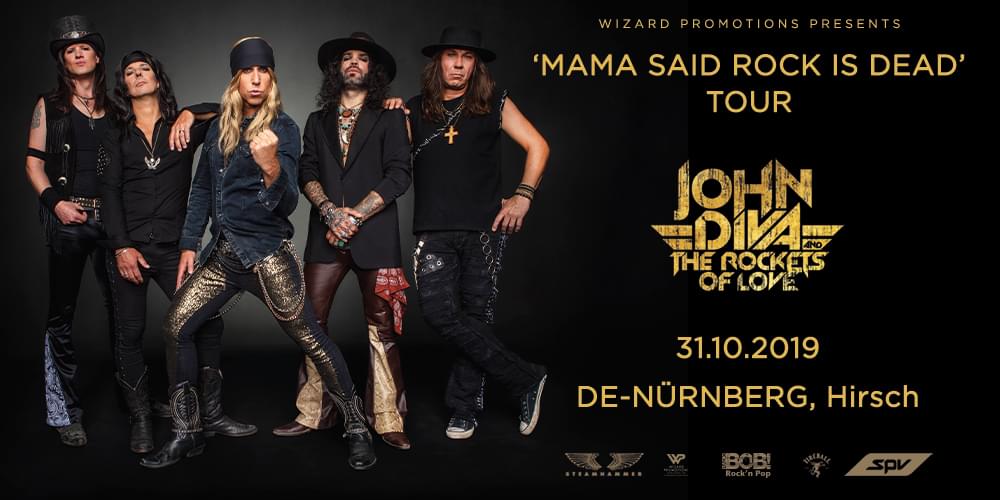 Tickets John Diva & The Rockets Of Love,  in Nürnberg