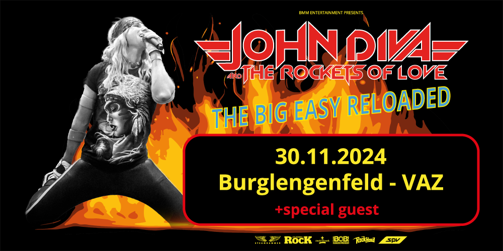 Tickets JOHN DIVA & THE ROCKETS OF LOVE, THE BIG EASY RELOADED - TOUR 2024 in Burglengenfeld