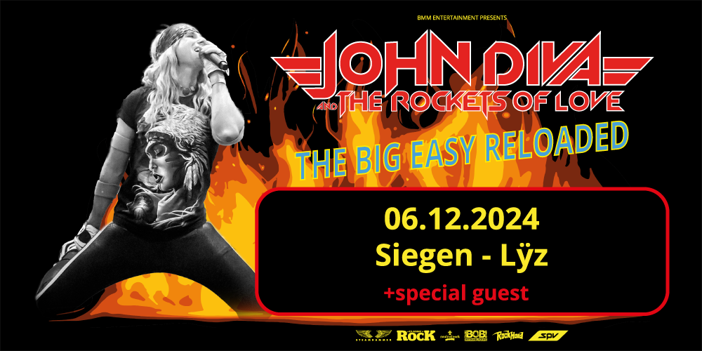 Tickets JOHN DIVA & THE ROCKETS OF LOVE, THE BIG EASY RELOADED - TOUR 2024 in Siegen 