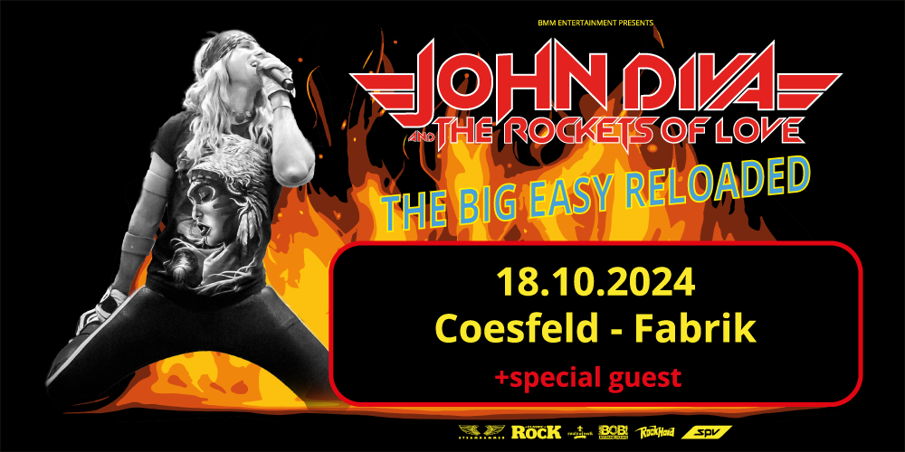 Tickets JOHN DIVA & THE ROCKETS OF LOVE, THE BIG EASY RELOADED - TOUR 2024 in Coesfeld