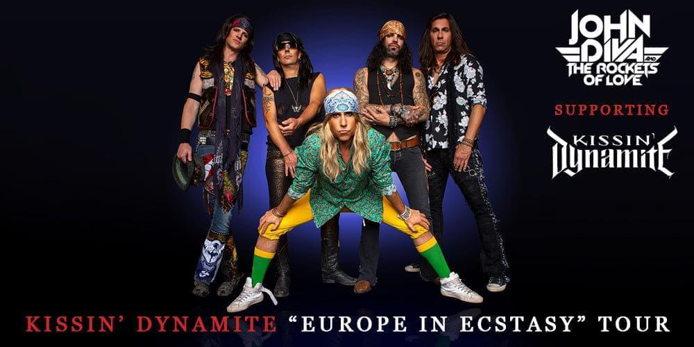 Tickets John Diva & The Rockets Of Love - Kissin' Dynamite support, in Nürnberg