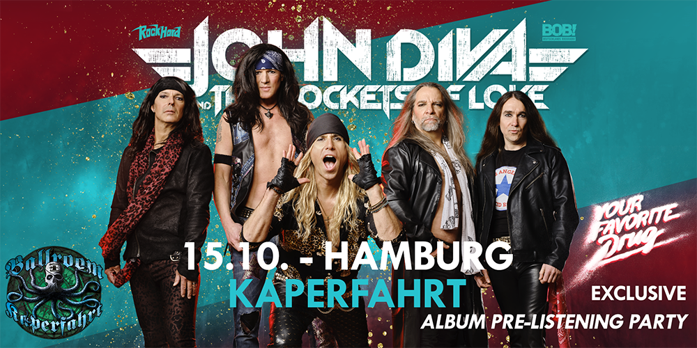 Tickets JOHN DIVA & THE ROCKETS OF LOVE, Album Release Show in Hamburg
